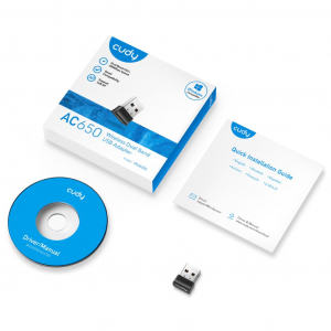 Cudy 650Mbps Wireless AC USB adapter (WU650)